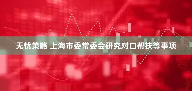 无忧策略 上海市委常委会研究对口帮扶等事项